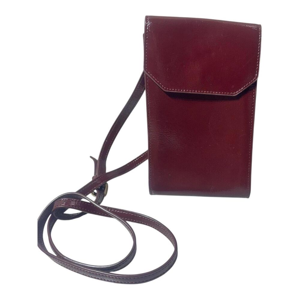 Nordstrom Finn‎ Leather  Red Crossbody